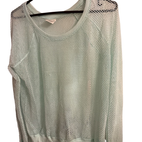 SALE!! NWOT PINK VICTORIA’S SECRET MESH TOP 🔥 - Picture 1 of 5